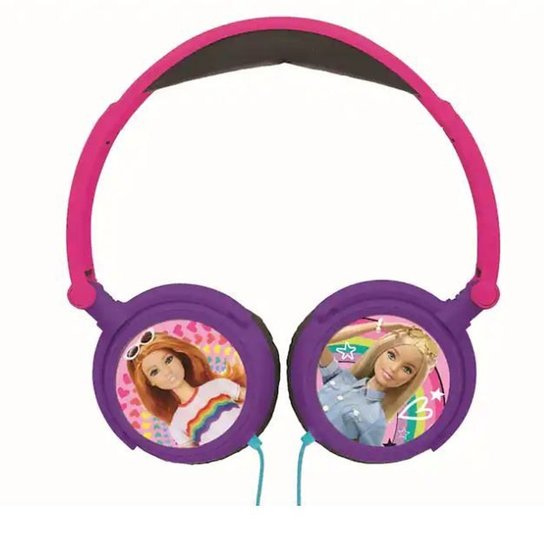 Lexibook Skládací sluchátka Barbie