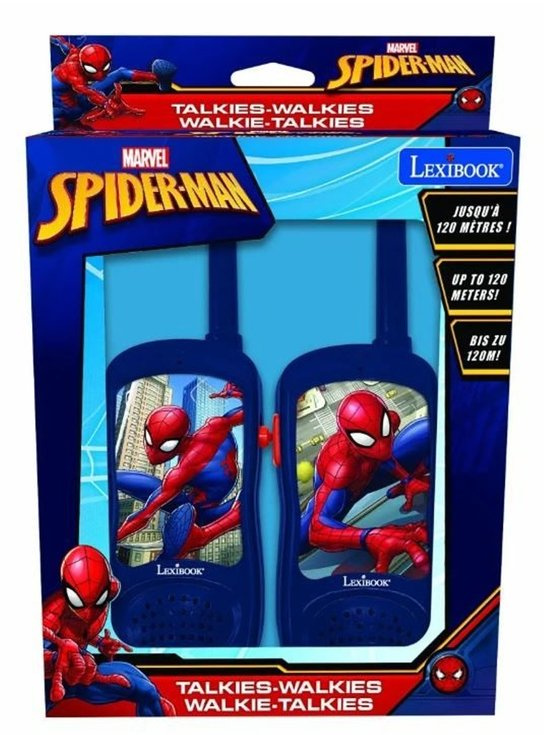 Lexibook Vysílačky slim s dosahem 120 metrů Spider-Man