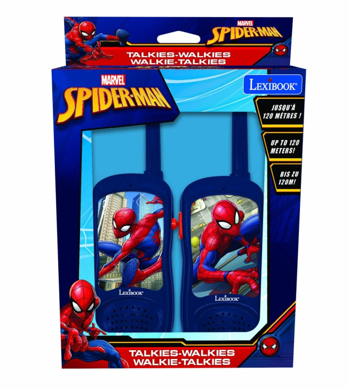 Lexibook Vysílačky slim s dosahem 120 metrů Spider-Man