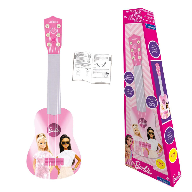 Lexibook Moje první kytara 21" Barbie