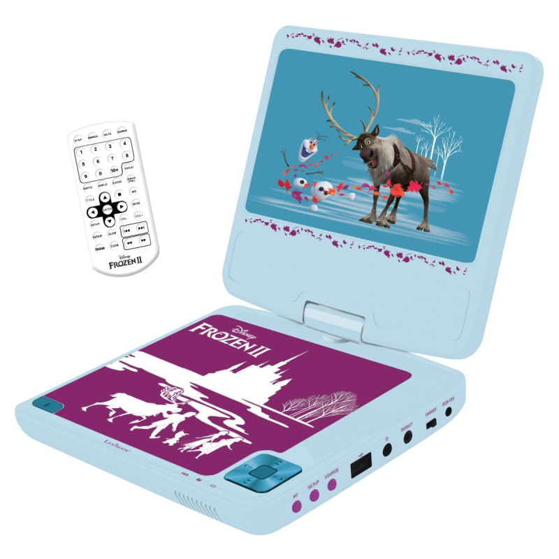Lexibook Přenosný DVD přehrávač 7" Disney Frozen