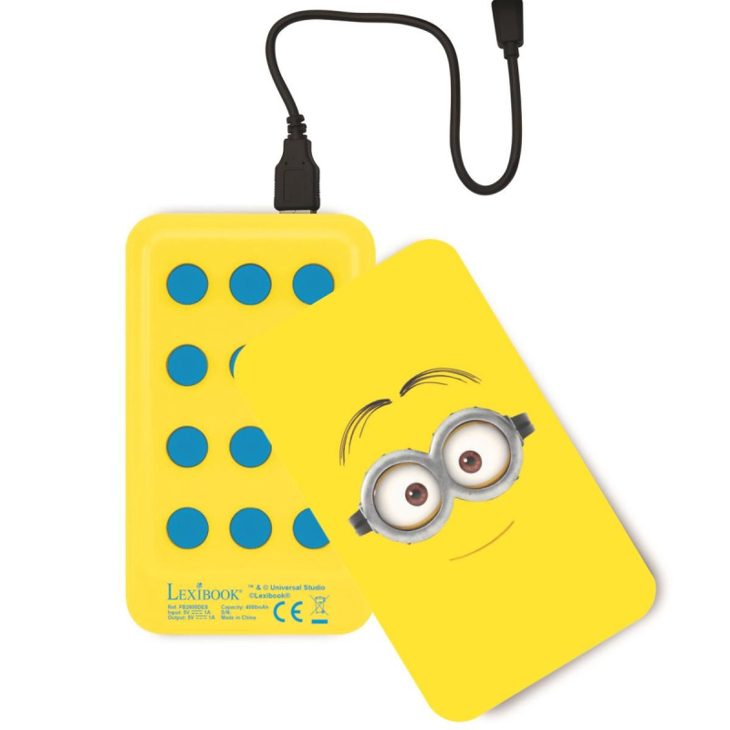 Lexibook Power banka Despicable Me 4 000 mAh s přísavkami