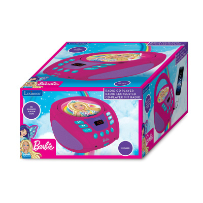 Lexibook Přenosný CD přehrávač Barbie