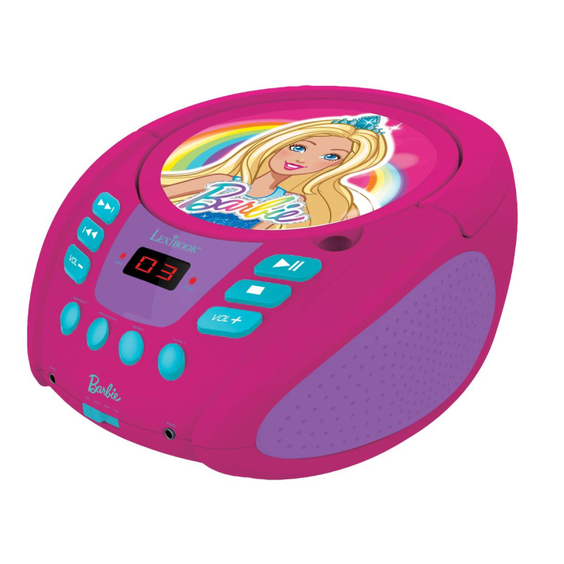 Lexibook Přenosný CD přehrávač Barbie