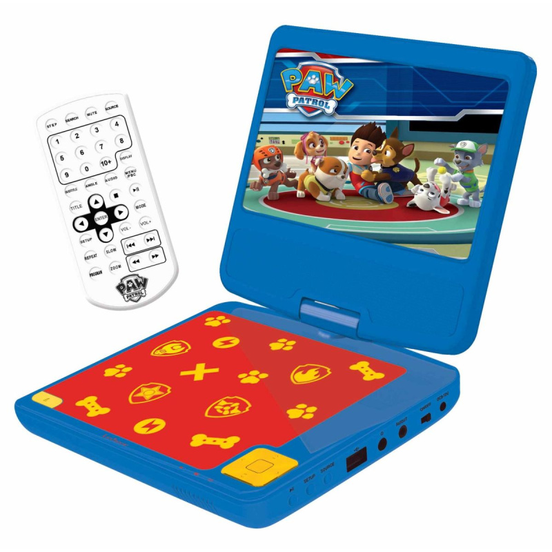 Lexibook Tlapková Patrola Přenosný DVD přehrávač 7"