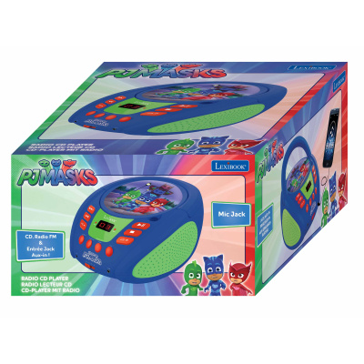Lexibook Přenosný CD přehrávač PJ Masks