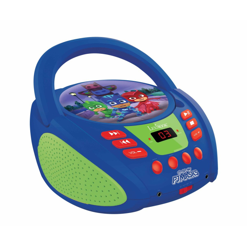 Lexibook Přenosný CD přehrávač PJ Masks