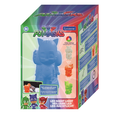Lexibook Designové noční světlo LED 3D PJ Masks 20 cm