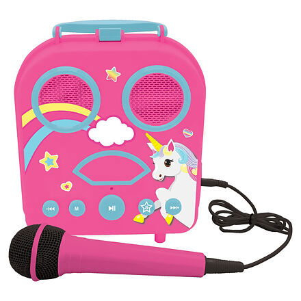 Lexibook Přenosné Karaoke Jednorožec Bluetooth