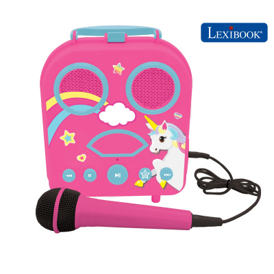 Lexibook Přenosné Karaoke Jednorožec Bluetooth