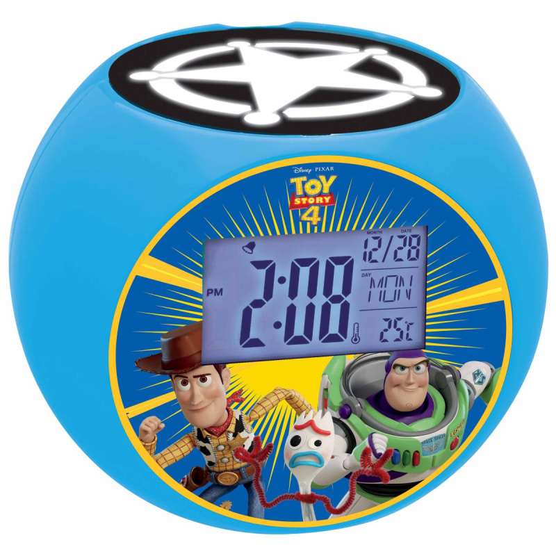 Lexibook Dětský radiobudík Disney Toy Story s projektorem
