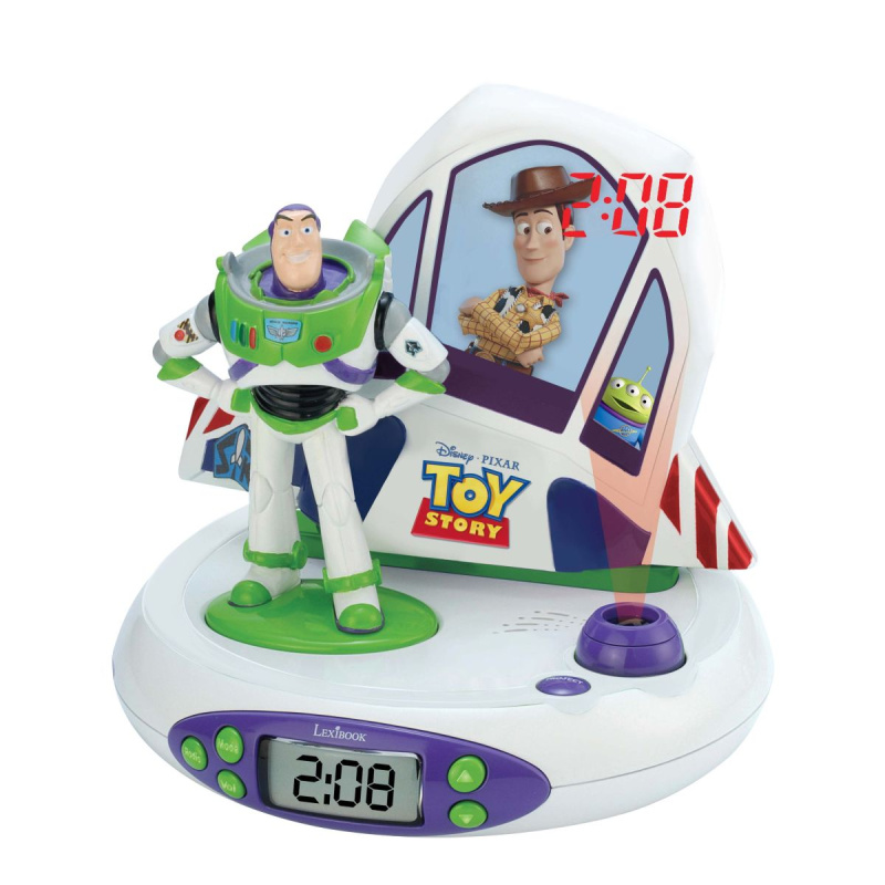 Lexibook Dětský budík Toy Story s projektorem