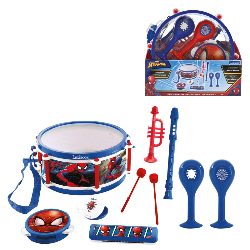 Lexibook Hudební sada 7 ks Spider-Man