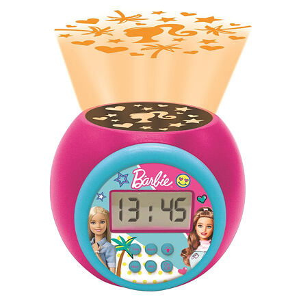 Lexibook Dětský budík Barbie s projektorem