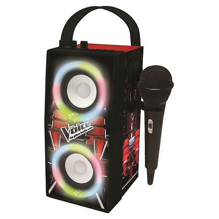 Lexibook Přenosný reproduktor The Voice s mikrofonem a světelnými efekty