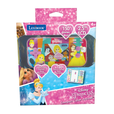 Herní konzole Compact Cyber Arcade Disney Princesse s obrazovkou 2,5" - 150 her