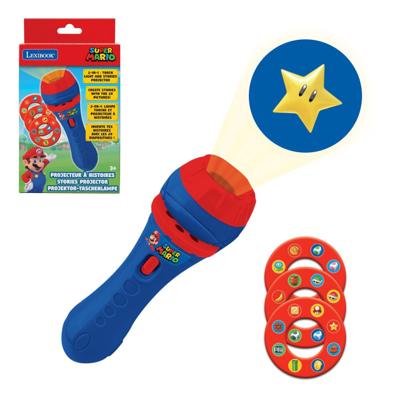 Lexibook Baterka s projektorem Super Mario