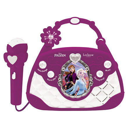 Lexibook Kabelka Disney Frozen s reproduktorem a s mikrofonem
