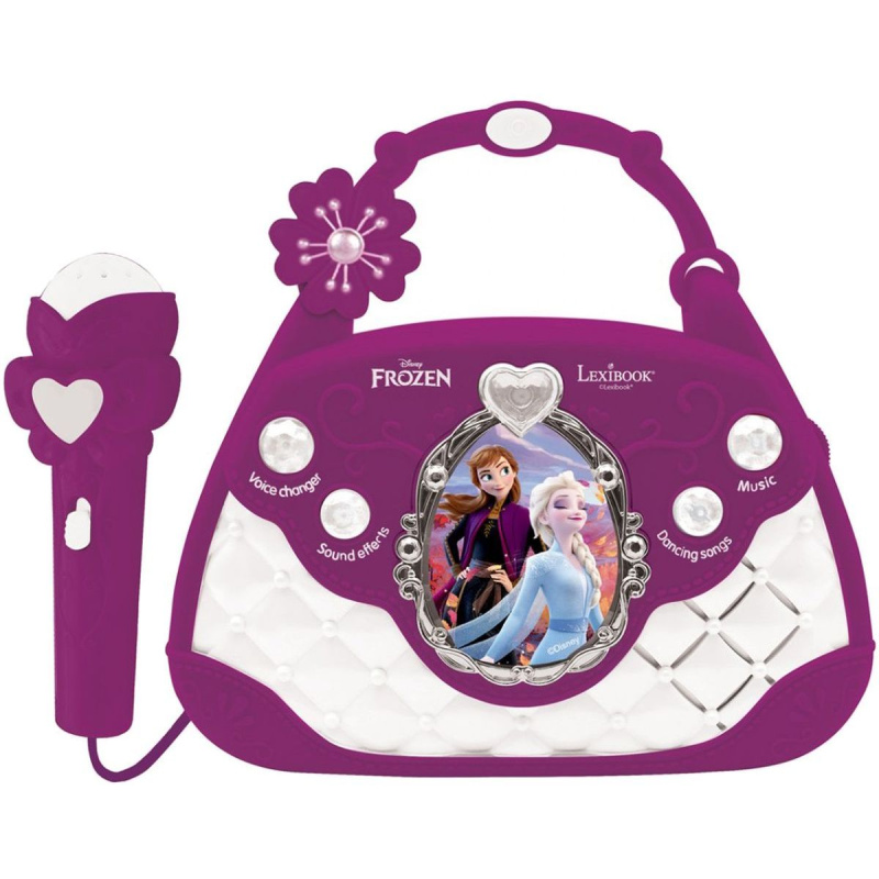 Lexibook Kabelka Disney Frozen s reproduktorem a s mikrofonem