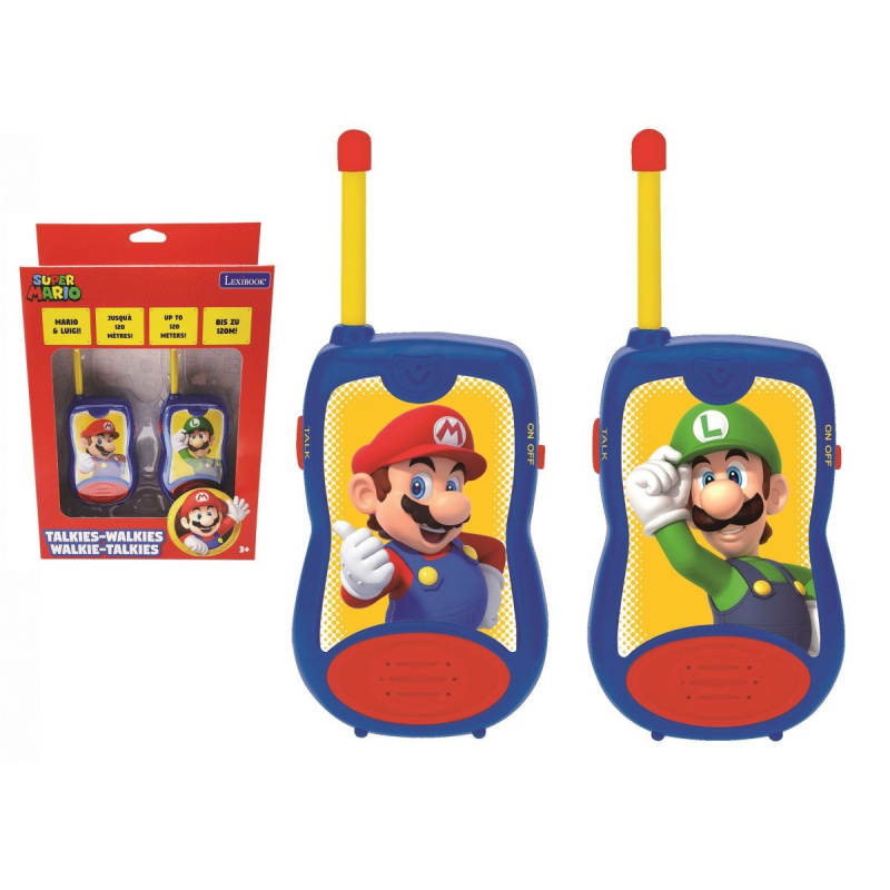 Lexibook Vysílačky  Super Mario s dosahem 120 metrů