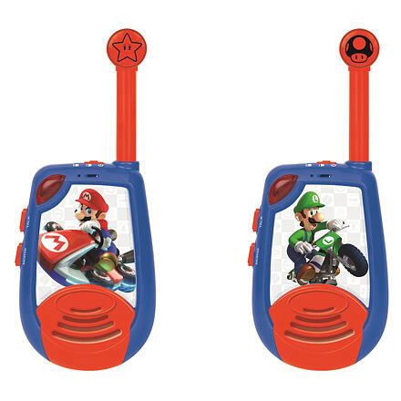 Lexibook Digitální vysílačky Mario Kart s dosahem až 2 km