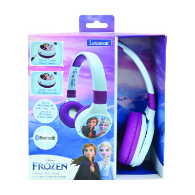 Lexibook Skládací sluchátka Disney Frozen Bluetooth