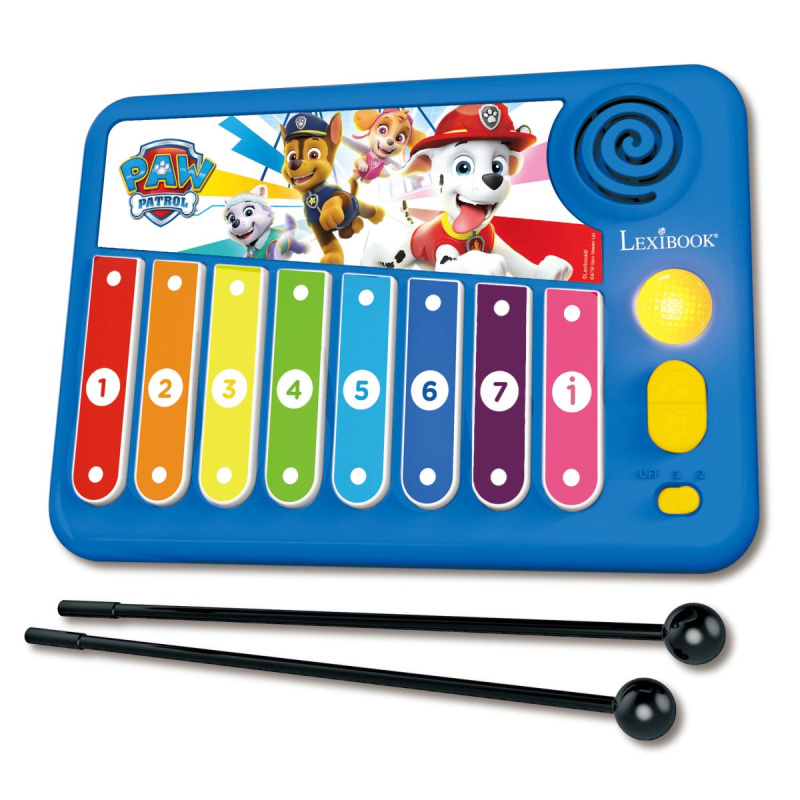 Lexibook Tlapková patrola Xylo-Fun - Elektronický xylofon