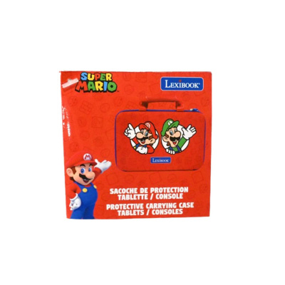 Lexibook Ochranná taška na konzole a tablety do 12“ Super Mario