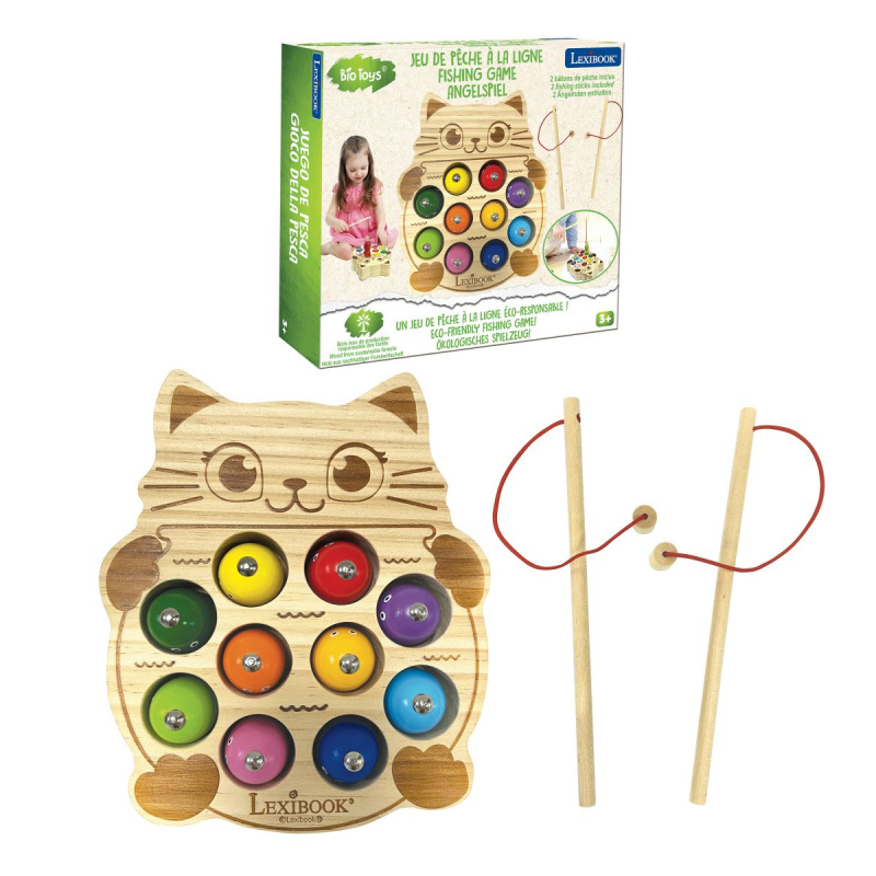 Hra na rybáře Bio Toys Greedy Cat