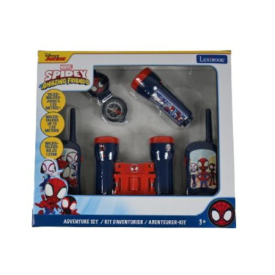 Lexibook Dobrodružná sada s vysílačkami Spidey a jeho úžasní přátelé
