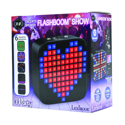 Lexibook Přenosný reproduktor iParty Flashboom Show