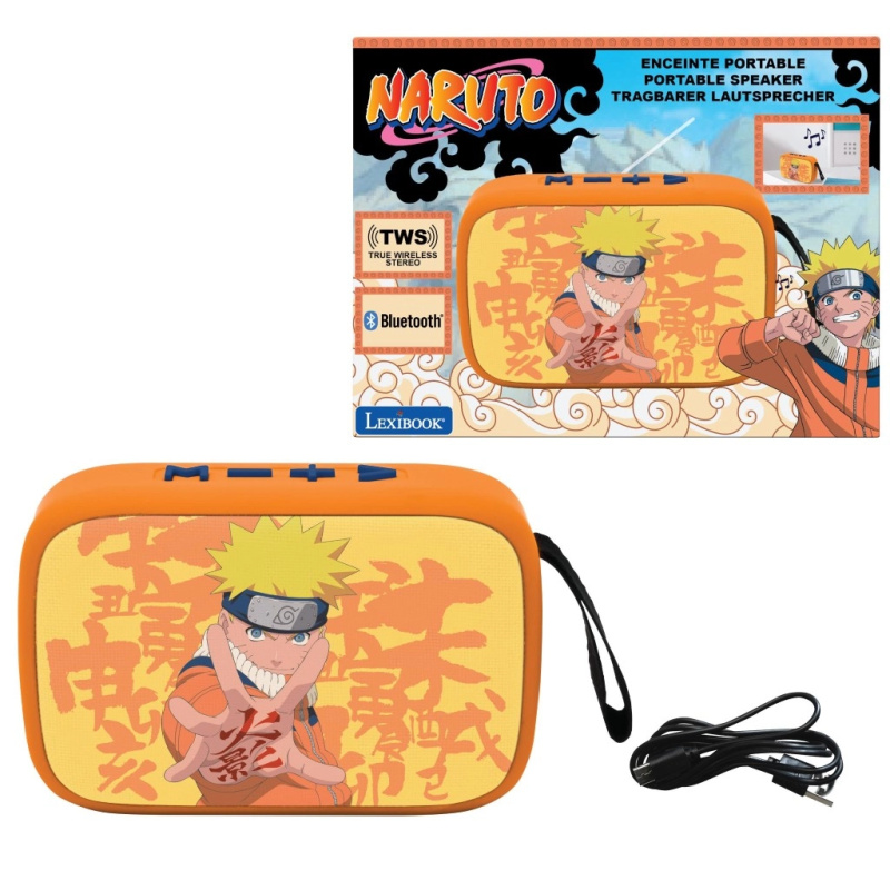 Lexibook Přenosný mini reproduktor Naruto