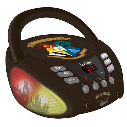 Lexibook Přenosný Bluetooth CD přehrávač Harry Potter se světelnými efekty