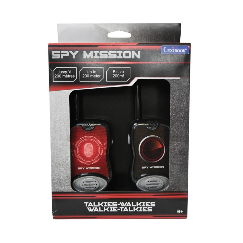 Lexibook Vysílačky s dosahem 200 metrů Spy Mission