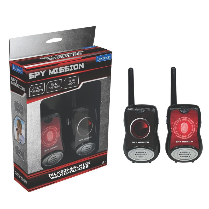 Lexibook Vysílačky s dosahem 200 metrů Spy Mission