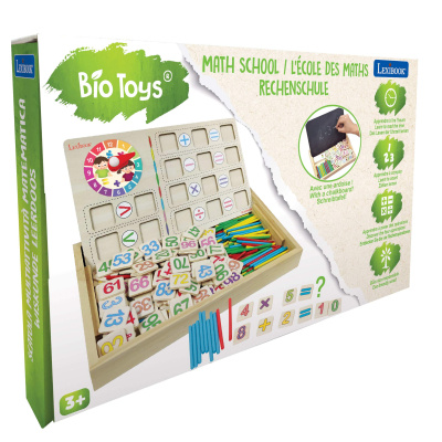 Lexibook Matematická dřevěná škola Bio Toys