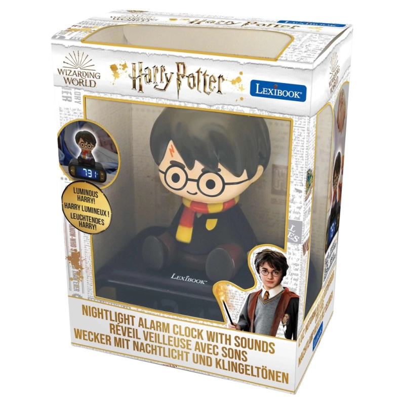 Lexibook Dětský budík Harry Potter s nočním osvětlením