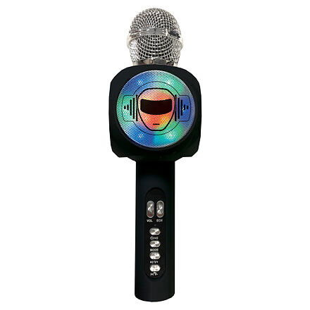 Lexibook Bezdrátový karaoke mikrofon iParty s vestavěným reproduktorem a světelnými efekty