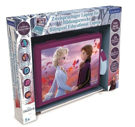 Lexibook Česko-anglický vzdělávací notebook Ledové království