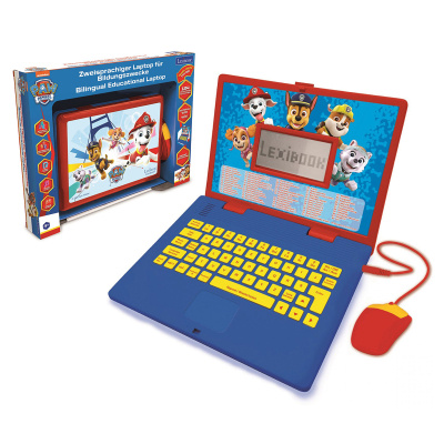 Lexibook Česko-anglický vzdělávací notebook Tlapková patrola