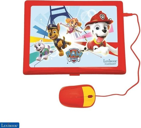 Lexibook Česko-anglický vzdělávací notebook Tlapková patrola