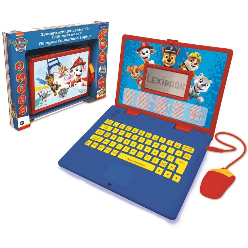 Lexibook Česko-anglický vzdělávací notebook Tlapková patrola
