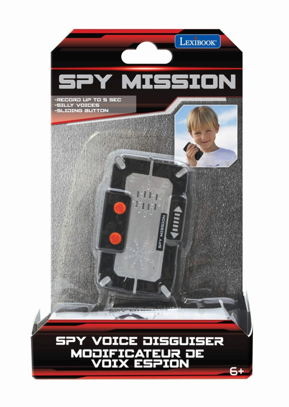 Lexibook Měnič hlasu Spy Mission s nahráváním