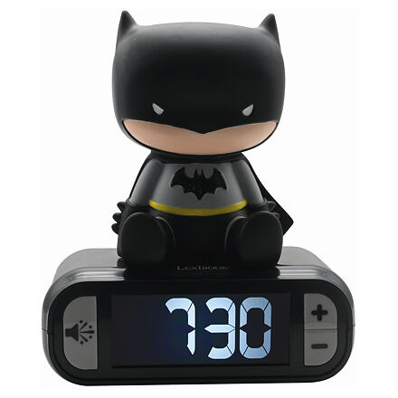 Lexibook Dětský budík Batman s nočním osvětlením