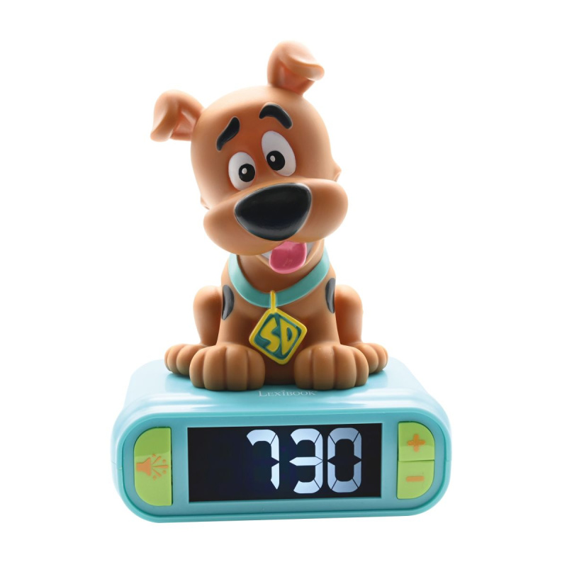 Lexibook Dětský budík Scooby Doo s nočním osvětlením