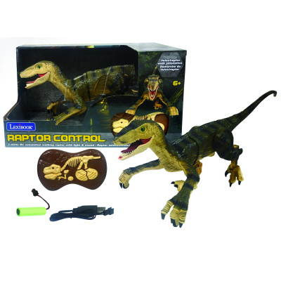 Lexibook Dinosaurus na dálkové ovládání s realistickými zvukovými efekty