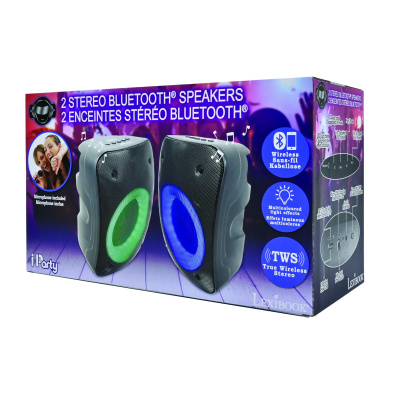 Lexibook Sada přenosných Bluetooth reproduktorů iParty s mikrofonem