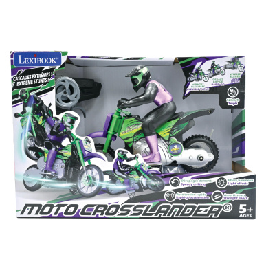 Lexibook Motorka na dálkové ovládání Moto Crosslander