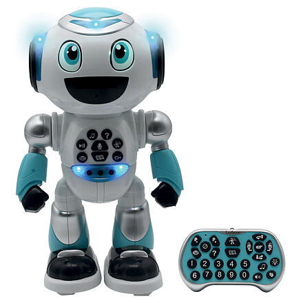 Lexibook Mluvící robot Powerman Advanced se světelnými efekty, dálkové ovládání