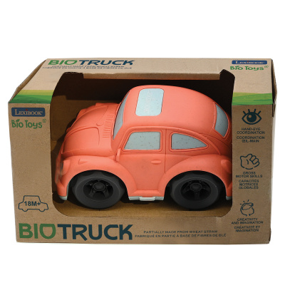 Lexibook Oranžové městské auto z bioplastu, 10 cm